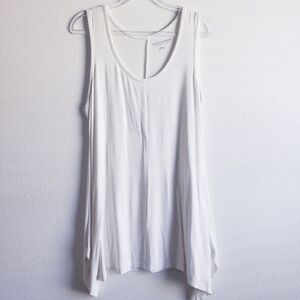Soft Surroundings White Tank Top Shirt